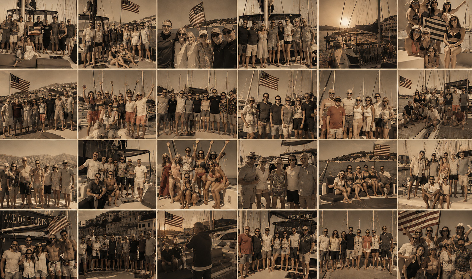Guests of YachtSailing, past and present