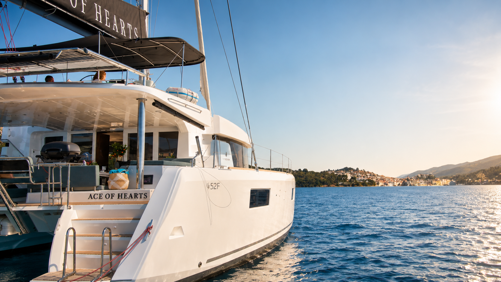 Ace of Hearts - 52 ft crewed catamaran