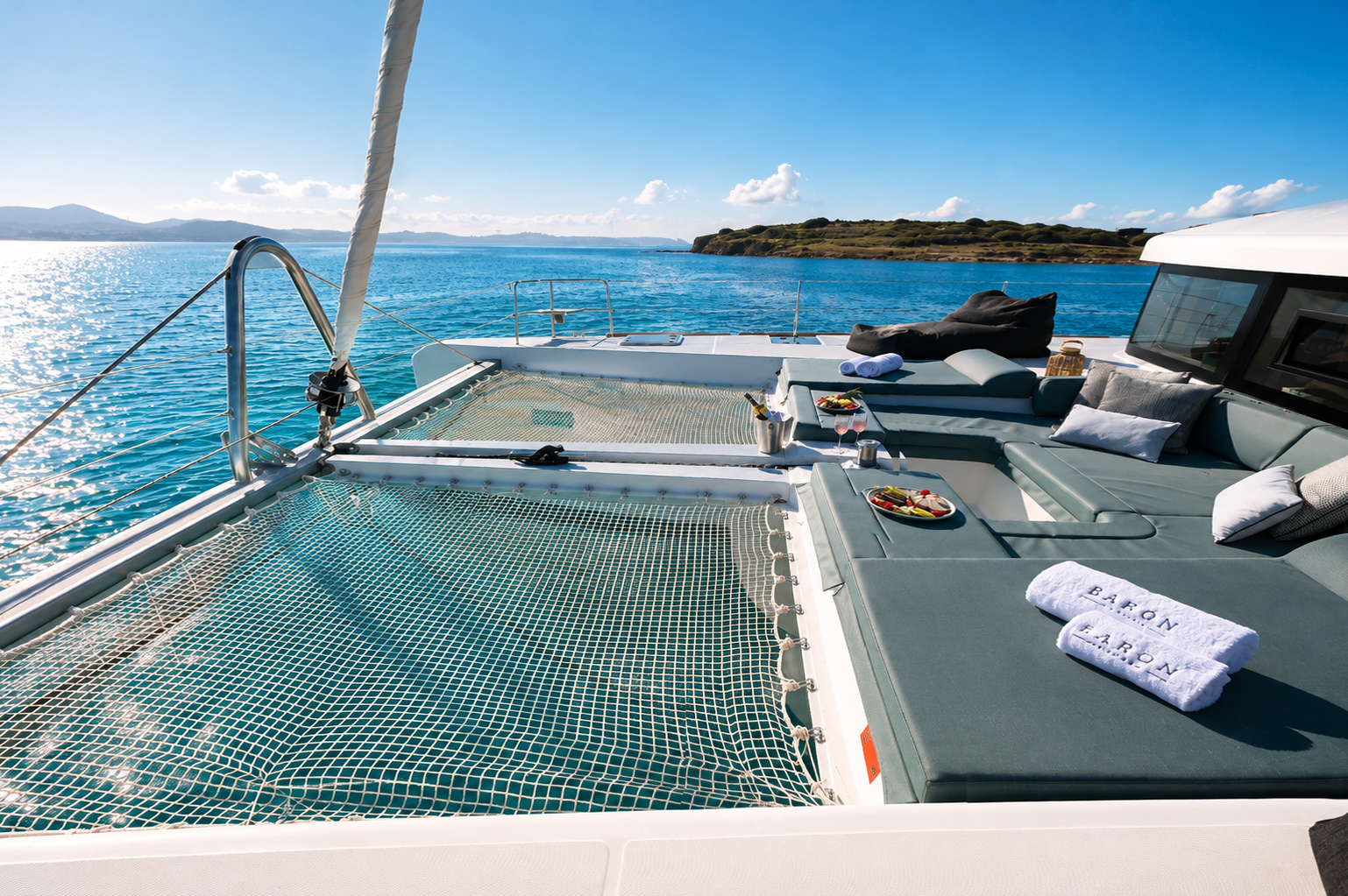 Baron - 52 ft crewed catamaran