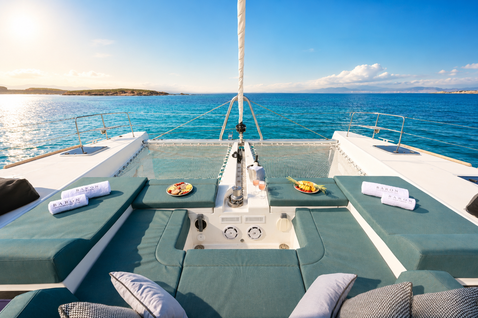Baron - 52 ft crewed catamaran