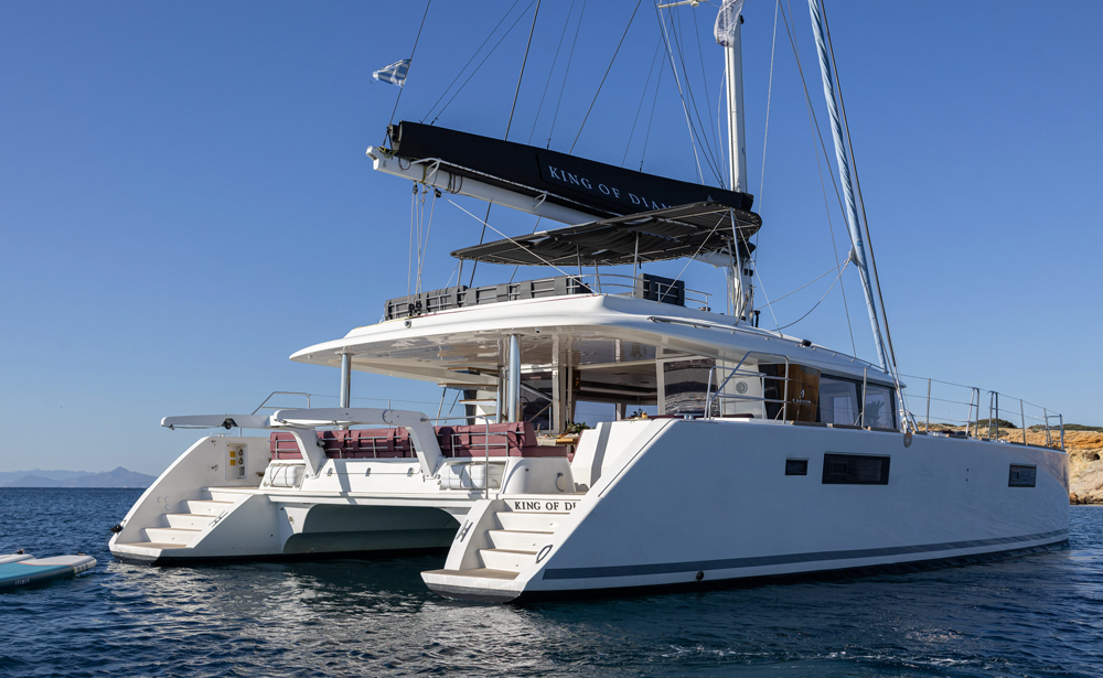 King of Diamonds - 56 ft crewed catamaran