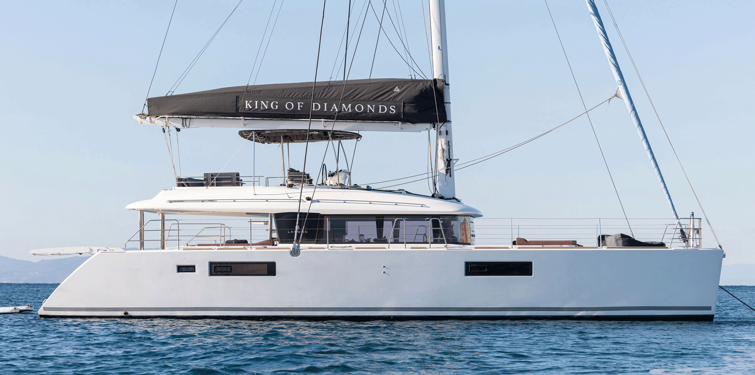 King of Diamonds - 56 ft crewed catamaran