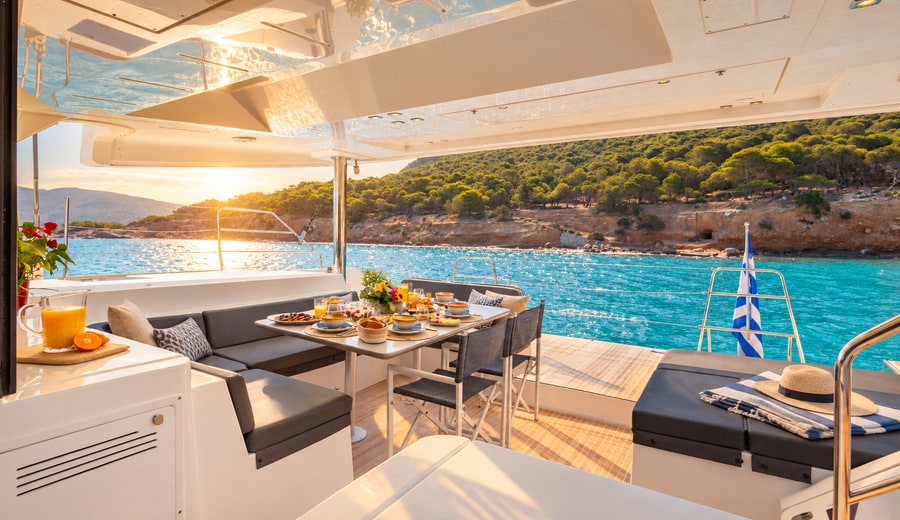 Queen of Diamonds - 52 ft crewed catamaran