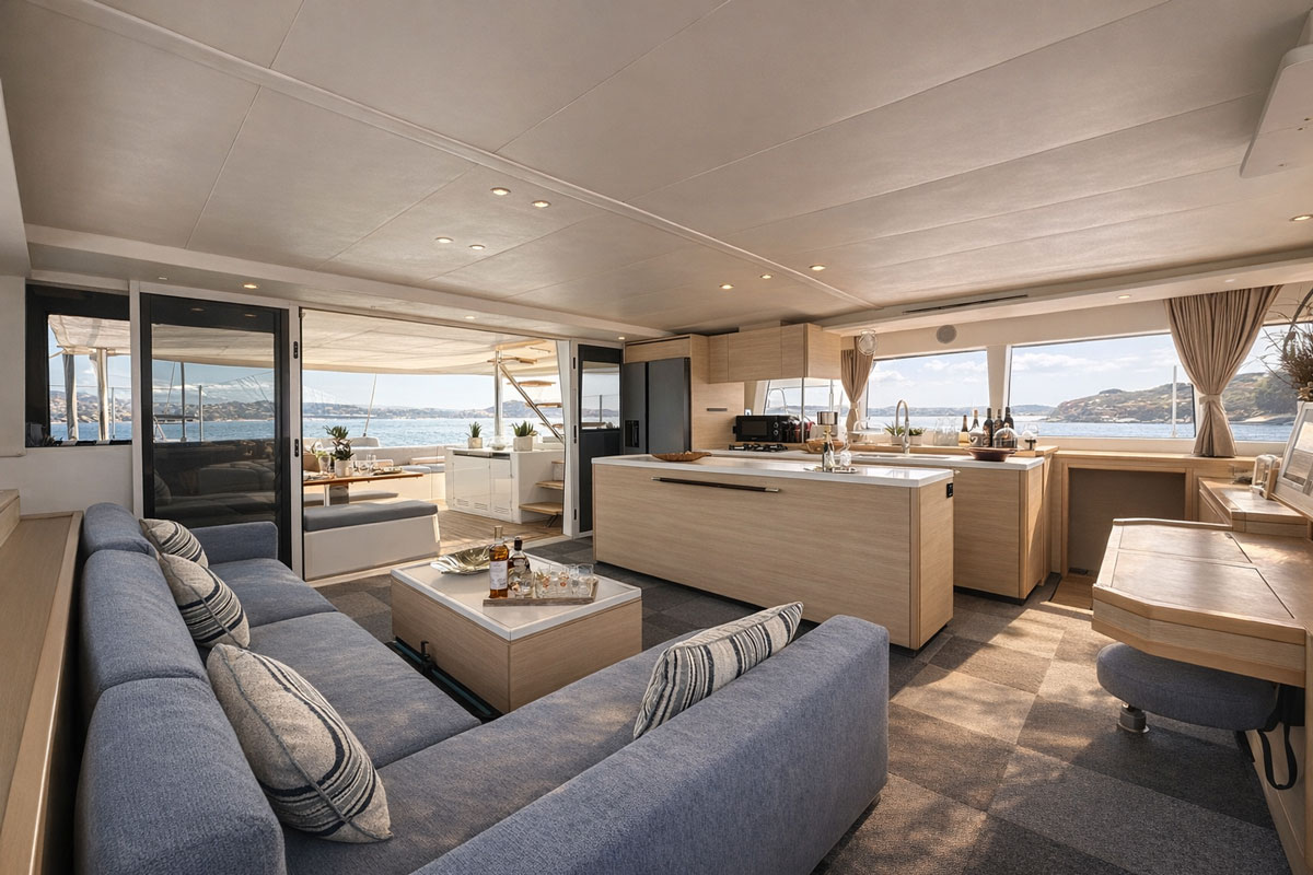 Royal Destiny - 62 ft crewed catamaran