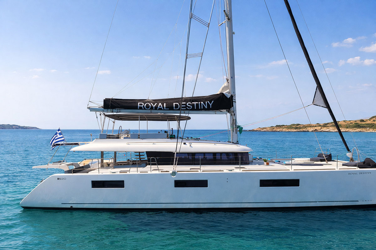 Royal Destiny - 62 ft crewed catamaran