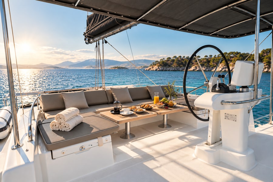 Royal Flush - 52 ft crewed catamaran