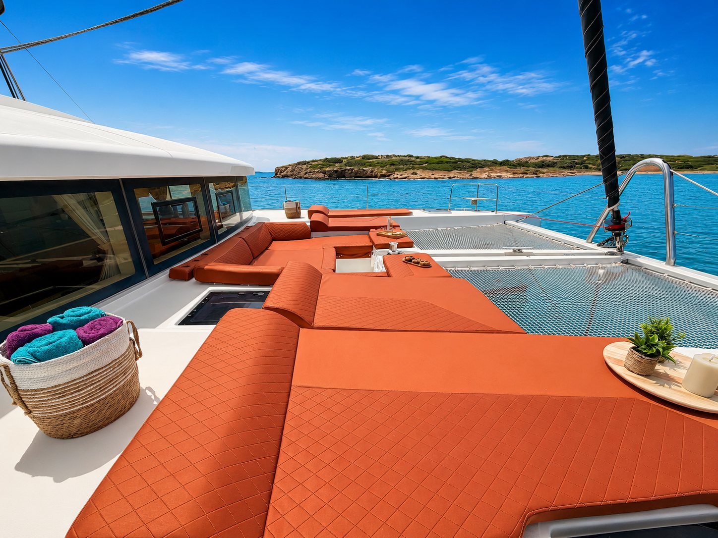 Royal Hearts - 52 ft crewed catamaran